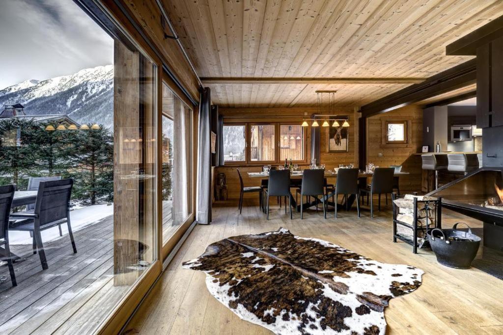 Luxury Chalet With Sauna, Hot Tub And Fireplace Villa Chamonix Exterior photo